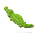 Jouet grinçant pour chien en forme de crocodile, jouets durables pour animaux de compagnie